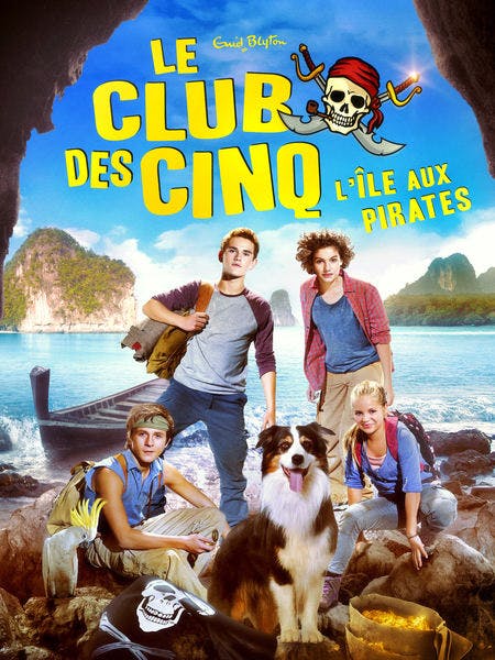 Le club des cinq - L'île aux pirates